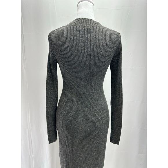 Madewell Gray Sweater Dress XXS - Picture 4 of 4